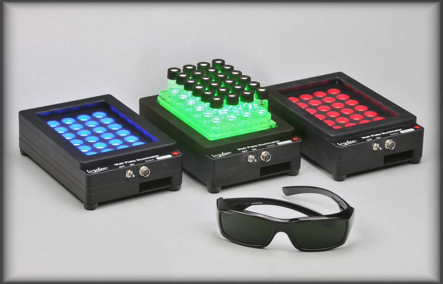 Well Plate Illuminator in multiple colors
